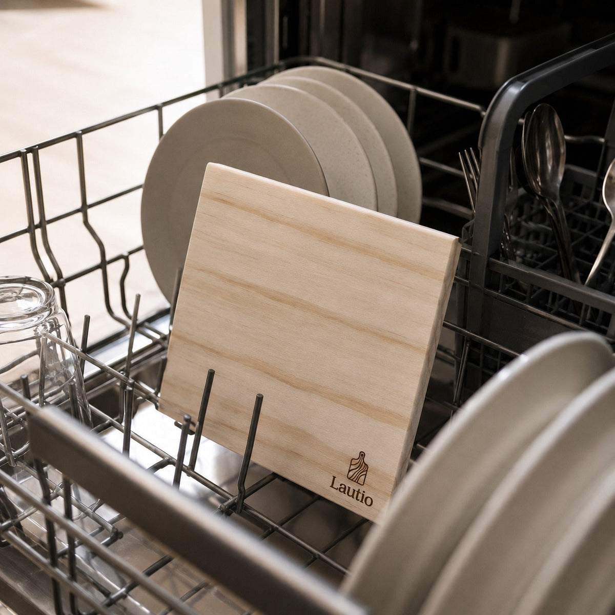 Lautio Accoya cutting board 195 × 195 mm