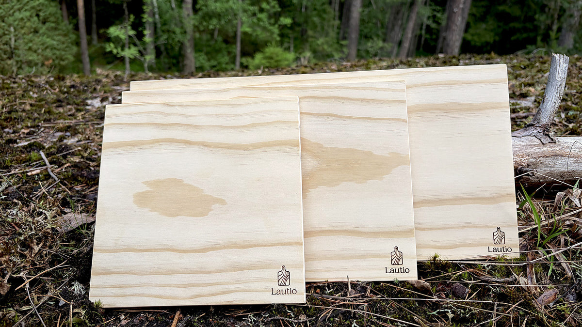 Lautio Accoya cutting boards, three sizes