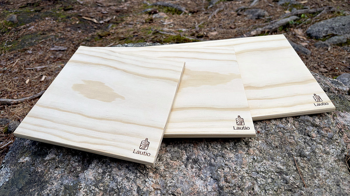 Lautio Accoya cutting boards, set of three